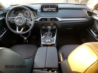 2022 Mazda CX-9 Touring with VIN JM3TCBCY4N0602027, listed as a Copart auction lot 85260034 with 27,407 mi miles and Salvage Title. Bid and sale history available at carsss.com. Image 8.