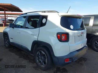 2015 Jeep Renegade Latitude with VIN ZACCJABH3FPC16382, listed as a IAAI auction lot 41858285 with 163,408 mi miles. Bid and sale history available at carsss.com. Image 3.