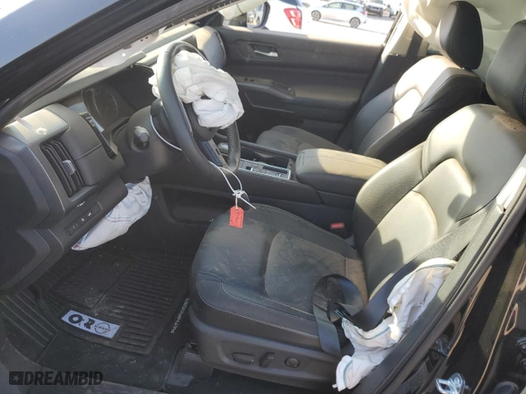 2024 Nissan Pathfinder SL with VIN 5N1DR3CA4RC264875, listed as a Copart auction lot 75939524 with 5,146 mi miles and Salvage Title. Bid and sale history available at carsss.com. Image 7.