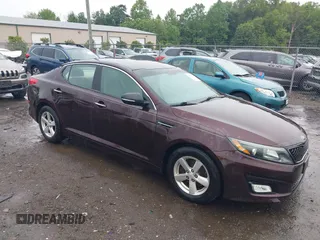 2014 Kia Optima LX z VIN 5XXGM4A73EG270576, wystawiony jako IAAI lot #42335343 z przebiegiem 207 000 mil mil oraz . Historia ofert i sprzedaży dostępna na DreamBid. Obrazek 1.