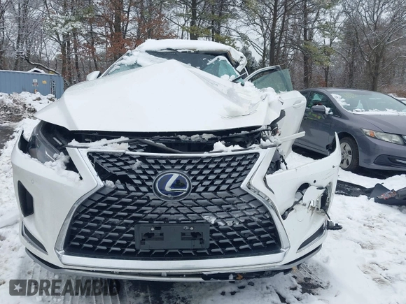 2020 Lexus RX with VIN 2T2HGMDA0LC048192, listed as a IAAI auction lot 41482437 with 58,595 mi miles. Bid and sale history available at carsss.com. Image 11.