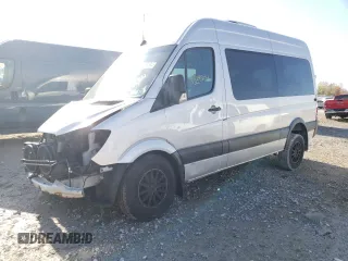 2016 Mercedes-Benz Sprinter Passenger with VIN 8BRPE7DD2GE127639, listed as a Copart auction lot 73295094 with 139,494 mi miles and Salvage Title. Bid and sale history available at carsss.com. Image 1.