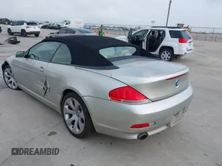 2006 BMW 6 Series 650Ci with VIN WBAEK13456CN78510, listed as a IAAI auction lot 42129703 with 131,096 mi miles and . Bid and sale history available at carsss.com. Image 3.