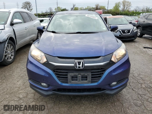 2016 Honda HR-V EX with VIN 3CZRU6H51GM706636, listed as a Copart auction lot 49734804 with 137,388 mi miles and Salvage Title. Bid and sale history available at carsss.com. Image 5.