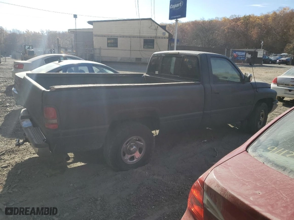 1994 Dodge Ram 1500 with VIN 1B7HC16Y1RS539323, listed as a Copart auction lot 78122324 with 144,850 mi miles and Salvage Title. Bid and sale history available at carsss.com. Image 3.