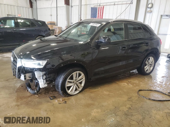 2017 Audi Q3 Premium z VIN WA1ECCFS4HR009065, wystawiony jako Copart lot #51981845 z przebiegiem 87 283 mil mil oraz Tytuł czysty. Historia ofert i sprzedaży dostępna na DreamBid. Obrazek 1.
