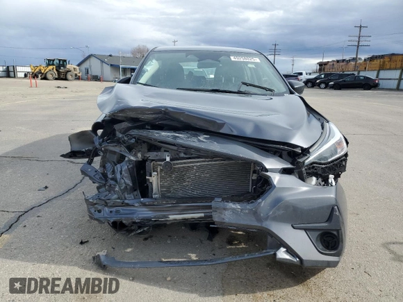 2024 Subaru Impreza with VIN JF1GUABCXR8886106, listed as a Copart auction lot 49258025 with 5,600 mi miles and Salvage title. Bid and sale history available at DreamBid. Image 5.
