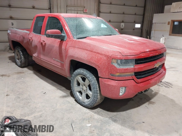 2018 Chevrolet Silverado 1500 LT with VIN 1GCVKREC0JZ217603, listed as a IAAI auction lot 41398543 with 109,503 mi miles and . Bid and sale history available at DreamBid. Image 1.