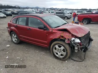 2007 Dodge Caliber SXT with VIN 1B3HB48B17D504667, listed as a Copart auction lot 43218045 with 213,195 mi miles and Clean Title. Bid and sale history available at DreamBid. Image 4.