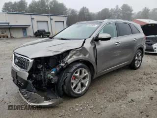 2019 Kia Sorento SX V6 with VIN 5XYPKDA50KG525339, listed as a Copart auction lot 84429824 with 49,629 mi miles and Salvage Title. Bid and sale history available at carsss.com. Image 1.