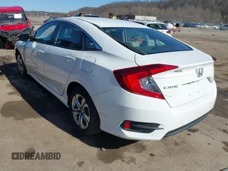 2017 Honda Civic Sedan LX with VIN 2HGFC2F58HH513036, listed as a IAAI auction lot 41815183 with 33,932 mi miles. Bid and sale history available at carsss.com. Image 3.