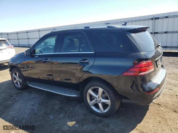 2017 Mercedes-Benz GLE with VIN 4JGDA5HB2HA877236, listed as a Copart auction lot 50364555 with 54,508 mi miles and Salvage Title. Bid and sale history available at carsss.com. Image 2.