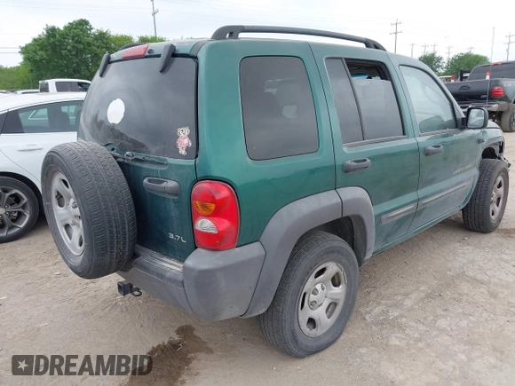 2003 Jeep Liberty Sport with VIN 1J4GL48K13W734113, listed as a IAAI auction lot 41915971 with 206,932 mi miles. Bid and sale history available at carsss.com. Image 4.