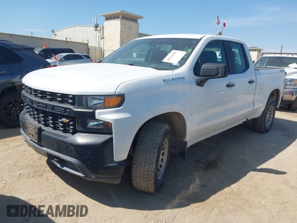 2020 Chevrolet Silverado 1500 Work Truck with VIN 1GCRYAEF1LZ176641, listed as a IAAI auction lot 42223304 with 50,972 mi miles and . Bid and sale history available at DreamBid. Image 17.
