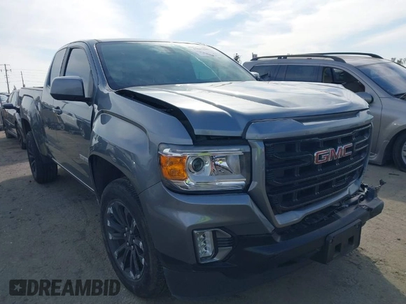2022 GMC Canyon 2WD Elevation with VIN 1GTH5CEN2N1277034, listed as a IAAI auction lot 41602081 with 50,853 mi miles. Bid and sale history available at carsss.com. Image 1.