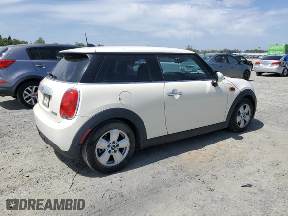 2015 MINI Hardtop with VIN WMWXM5C55F3A60385, listed as a Copart auction lot 53355145 with 34,565 mi miles and Salvage title. Bid and sale history available at DreamBid. Image 3.