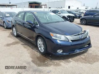 2010 Lexus HS 250h with VIN JTHBB1BA9A2026888, listed as a IAAI auction lot 41885871 with 89,842 mi miles. Bid and sale history available at carsss.com. Image 1.