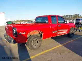 2005 Chevrolet Silverado 1500 Z71 with VIN 1GCEK19Z15Z309289, listed as a IAAI auction lot 41884986 with NaN miles. Bid and sale history available at carsss.com. Image 4.