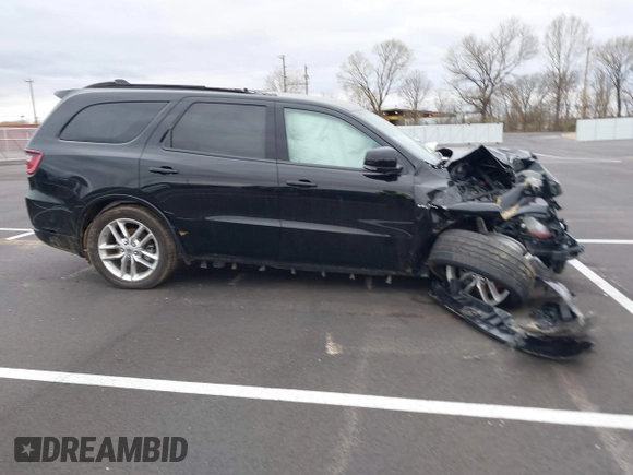 2024 Dodge Durango R/T Plus with VIN 1C4SDJCT9RC152797, listed as a IAAI auction lot 41834146 with 24,456 mi miles and . Bid and sale history available at DreamBid. Image 12.