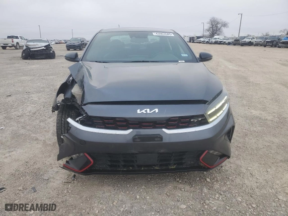 2022 Kia Forte GT with VIN 3KPF44AC0NE494566, listed as a Copart auction lot 43963585 with 41,787 mi miles and Salvage Title. Bid and sale history available at carsss.com. Image 5.