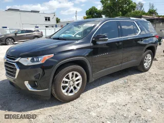2018 Chevrolet Traverse LT Cloth with VIN 1GNERGKW5JJ101950, listed as a Copart auction lot 50922295 with 163,947 mi miles and Salvage Title. Bid and sale history available at carsss.com. Image 1.