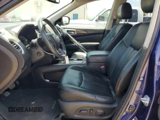 2017 Nissan Pathfinder Platinum with VIN 5N1DR2MNXHC613306, listed as a Copart auction lot 62641485 with 161,737 mi miles and Salvage title. Bid and sale history available at DreamBid. Image 7.