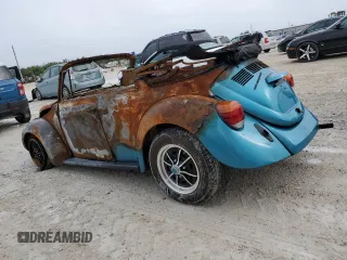 1976 Volkswagen Beetle with VIN 1562140285, listed as a Copart auction lot 79798664 with Not Provided miles and Non Repairable. Bid and sale history available at DreamBid. Image 2.