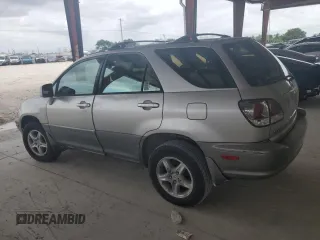 2002 Lexus RX 300 z VIN JTJGF10U420146391, wystawiony jako Copart lot #75455834 z przebiegiem 197 576 mil mil oraz Czysty tytuł • Clean title. Historia ofert i sprzedaży dostępna na DreamBid. Obrazek 2.