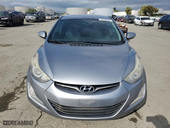 2015 Hyundai Elantra Limited with VIN 5NPDH4AE4FH590243, listed as a Copart auction lot 49930405 with 172,210 mi miles and Clean Title. Bid and sale history available at carsss.com. Image 5.