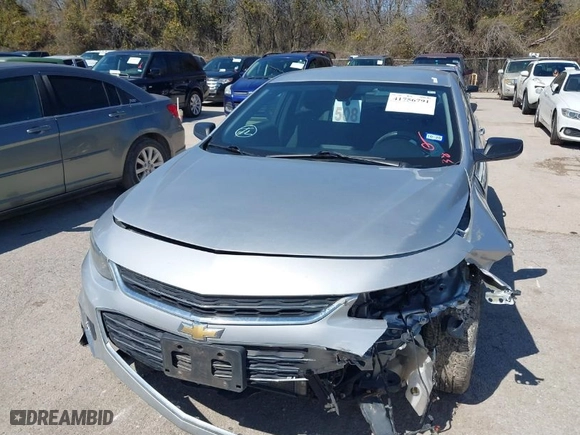 2017 Chevrolet Malibu LS with VIN 1G1ZC5ST0HF264811, listed as a IAAI auction lot 41756791 with 229339 miles. Bid and sale history available at carsss.com. Image 12.