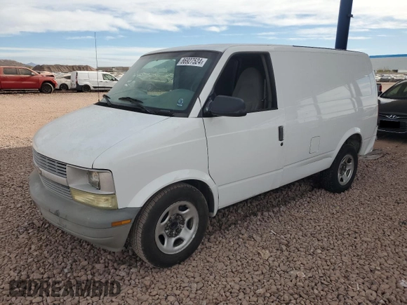 2004 Chevrolet Astro Cargo z VIN 1GCDM19X24B107752, wystawiony jako Copart lot #86927524 z przebiegiem 292 965 mil mil oraz Szkoda całkowita • Salvage title. Historia ofert i sprzedaży dostępna na DreamBid. Obrazek 1.