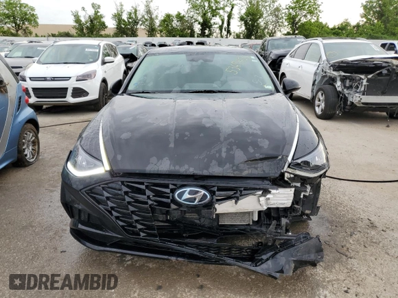 2020 Hyundai Sonata SEL z VIN 5NPEL4JA1LH040798, wystawiony jako Copart lot #53691654 z przebiegiem 58 781 mil mil oraz Szkoda całkowita • Salvage title. Historia ofert i sprzedaży dostępna na DreamBid. Obrazek 5.