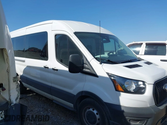 2022 Ford Transit Passenger XL with VIN 1FBAX2C82NKA59550, listed as a IAAI auction lot 41753792 with 46,019 mi miles and . Bid and sale history available at DreamBid. Image 13.