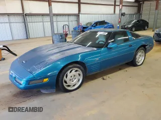 1993 Chevrolet Corvette with VIN 1G1YY23P8P5104791, listed as a Copart auction lot 55952665 with Not provided miles and Salvage title. Bid and sale history available at DreamBid. Image 1.