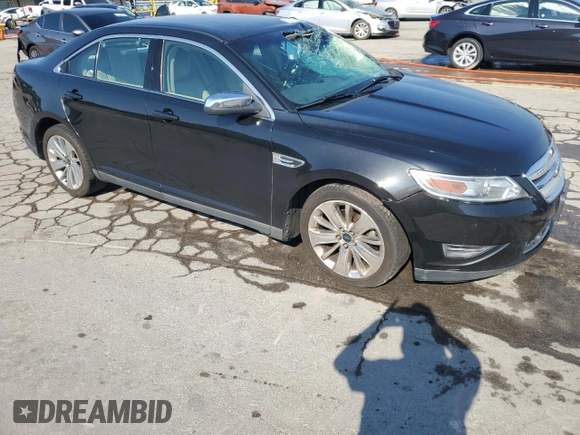 2010 Ford Taurus Limited with VIN 1FAHP2FW3AG164556, listed as a Copart auction lot 62024345 with 153,320 mi miles and Salvage title. Bid and sale history available at DreamBid. Image 4.