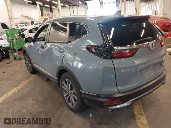 2022 Honda CR-V Touring with VIN 2HKRW2H94NH629730, listed as a IAAI auction lot 41677074 with 34,006 mi miles. Bid and sale history available at carsss.com. Image 3.