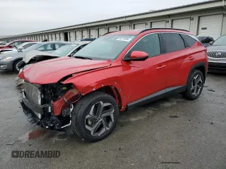 2023 Hyundai Tucson SEL z VIN 5NMJFCAE2PH256990, wystawiony jako Copart lot #84214894 z przebiegiem 17 697 mil mil oraz Szkoda całkowita • Salvage title. Historia ofert i sprzedaży dostępna na DreamBid. Obrazek 1.