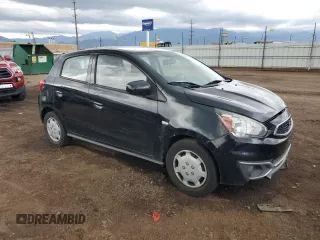 2017 Mitsubishi Mirage ES with VIN ML32A3HJ0HH009317, listed as a Copart auction lot 58759835 with 79,234 mi miles and Non repairable. Bid and sale history available at DreamBid. Image 4.