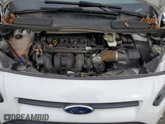 2015 Ford Transit Connect XLT with VIN NM0AE8F77F1202312, listed as a Copart auction lot 87724125 with 100,463 mi miles and Salvage title. Bid and sale history available at DreamBid. Image 12.