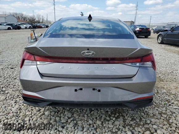2023 Hyundai Elantra SE with VIN KMHLL4AG0PU533858, listed as a Copart auction lot 51465915 with Not Provided miles and Salvage Title. Bid and sale history available at DreamBid. Image 6.