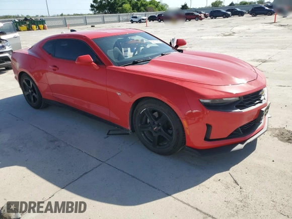 2019 Chevrolet Camaro 1LT with VIN 1G1FB1RS8K0125824, listed as a Copart auction lot 52370585 with 39,816 mi miles and Salvage Title. Bid and sale history available at carsss.com. Image 4.
