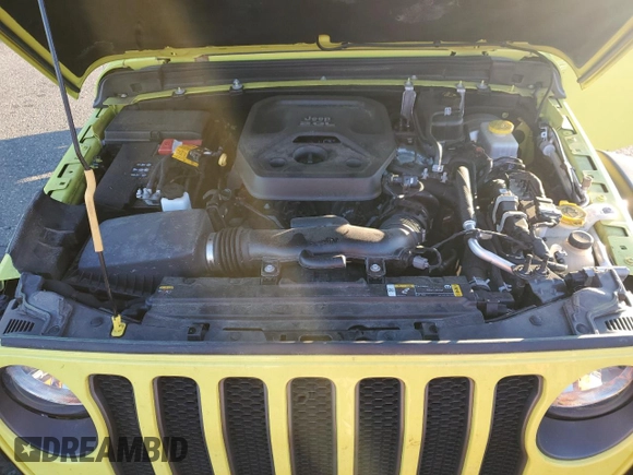 2022 Jeep Wrangler Unlimited Rubicon z VIN 1C4HJXFN4NW244038, wystawiony jako Copart lot #87279694 z przebiegiem Nie podano mil oraz Nie do naprawy • Non repairable. Historia ofert i sprzedaży dostępna na DreamBid. Obrazek 12.