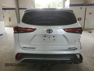 2022 Toyota Highlander XSE z VIN 5TDLZRBH2NS206872, wystawiony jako Copart lot #59870635 z przebiegiem 45 014 mil mil oraz Szkoda całkowita • Salvage title. Historia ofert i sprzedaży dostępna na DreamBid. Obrazek 6.