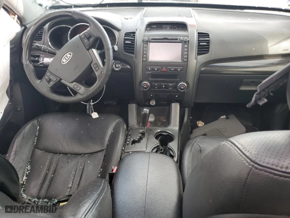 2013 Kia Sorento SX with VIN 5XYKWDA27DG375236, listed as a Copart auction lot 81716644 with 0 mi miles and Salvage Title. Bid and sale history available at carsss.com. Image 8.