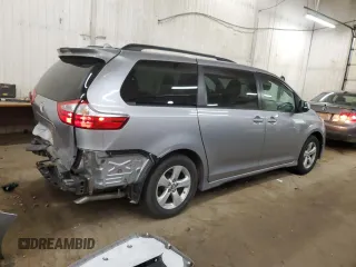 2018 Toyota Sienna LE Auto Access Seat with VIN 5TDKZ3DCXJS955049, listed as a Copart auction lot 56515175 with 75,293 mi miles and Salvage title. Bid and sale history available at DreamBid. Image 3.