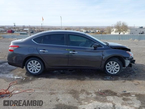 2014 Nissan Sentra S with VIN 3N1AB7AP6EL614857, listed as a IAAI auction lot 41078086 with 86,678 mi miles and . Bid and sale history available at DreamBid. Image 14.