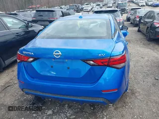 2020 Nissan Sentra SV with VIN 3N1AB8CVXLY295948, listed as a IAAI auction lot 41662642 with 77,629 mi miles. Bid and sale history available at carsss.com. Image 16.
