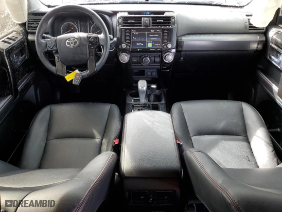 2023 Toyota 4Runner TRD Off Road Premium with VIN JTERU5JR7P6125764, listed as a Copart auction lot 50217385 with 36,079 mi miles and Salvage Title. Bid and sale history available at carsss.com. Image 8.