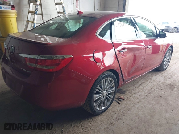 2014 Buick Verano Group with VIN 1G4PS5SKXE4114877, listed as a IAAI auction lot 41870659 with 119,077 mi miles and . Bid and sale history available at DreamBid. Image 4.