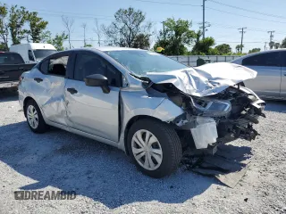 2021 Nissan Versa S with VIN 3N1CN8DV2ML856320, listed as a Copart auction lot 57510785 with 111,379 mi miles and Non repairable. Bid and sale history available at DreamBid. Image 4.